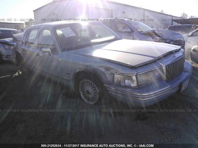 1LNLM81W7RY621250 - 1994 LINCOLN TOWN CAR EXECUTIVE Серебристый фото 1