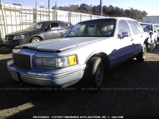 1LNLM81W7RY621250 - 1994 LINCOLN TOWN CAR EXECUTIVE Серебристый фото 2