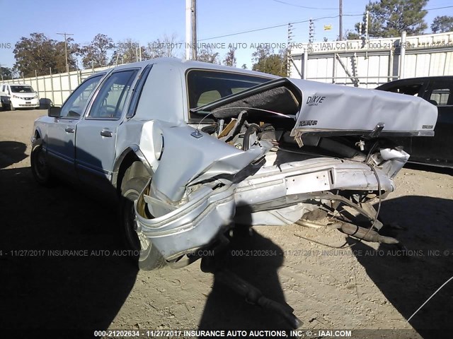 1LNLM81W7RY621250 - 1994 LINCOLN TOWN CAR EXECUTIVE Серебристый фото 3