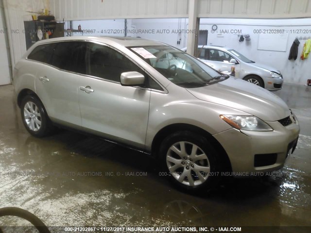 JM3ER293080194732 - 2008 MAZDA CX-7 SILVER photo 1