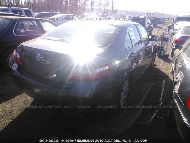 4T1BE46K98U251822 - 2008 TOYOTA CAMRY CE/LE/XLE/SE GRAY photo 4