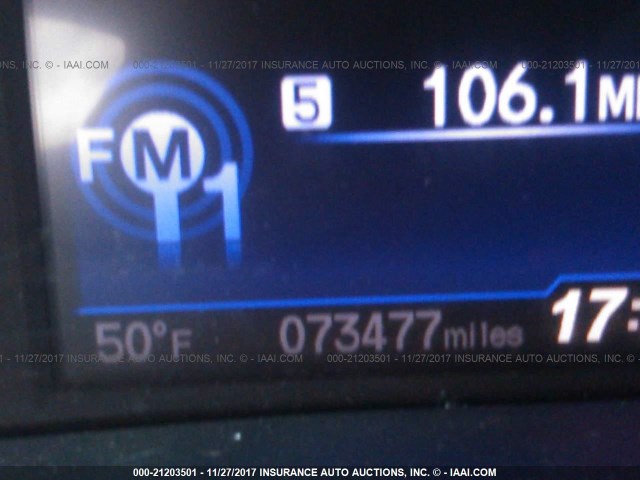 2HGFB2F91DH532429 - 2013 HONDA CIVIC EXL GRAY photo 7