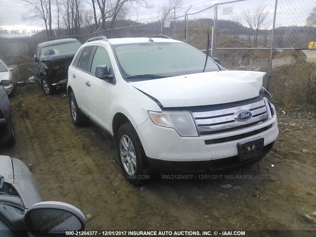 2FMDK3GC3ABA49363 - 2010 FORD EDGE SE WHITE photo 1