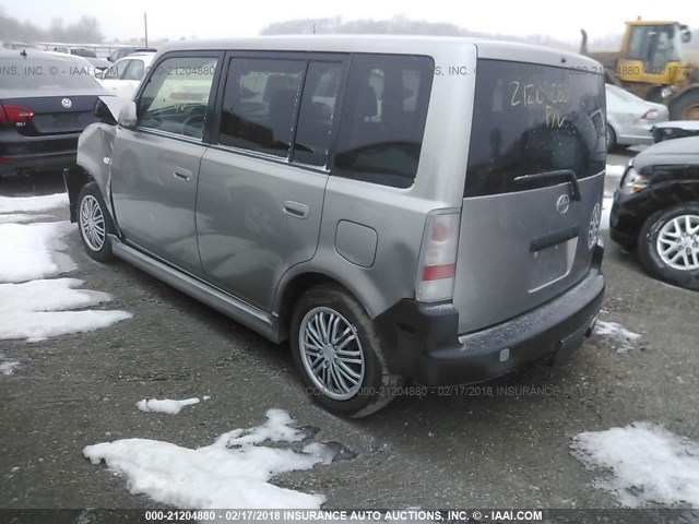 JTLKT324750197407 - 2005 TOYOTA SCION XB თაფლისფერი ფოტო 3