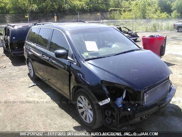 5FNRL38887B026352 - 2007 HONDA ODYSSEY TOURING BLACK photo 1