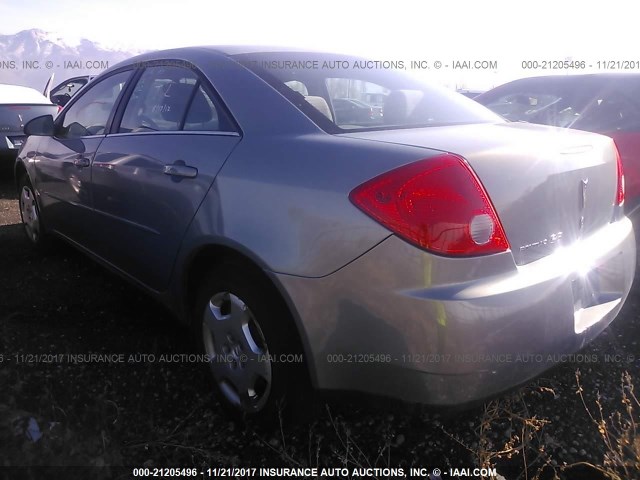 1G2ZF57B484103120 - 2008 PONTIAC G6 VALUE LEADER/BASE BLUE photo 3