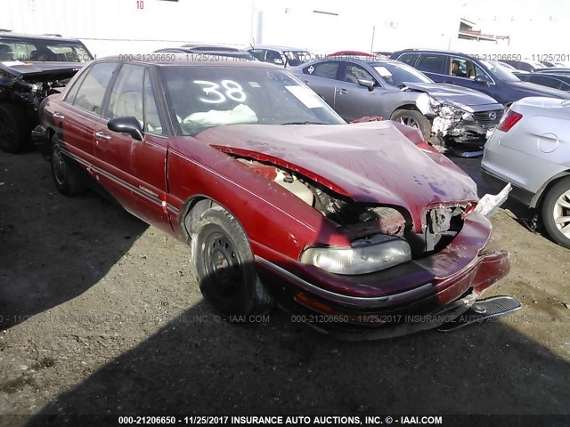 1G4HR52K0WH418536 - 1998 BUICK LESABRE LIMITED BURGUNDY photo 1