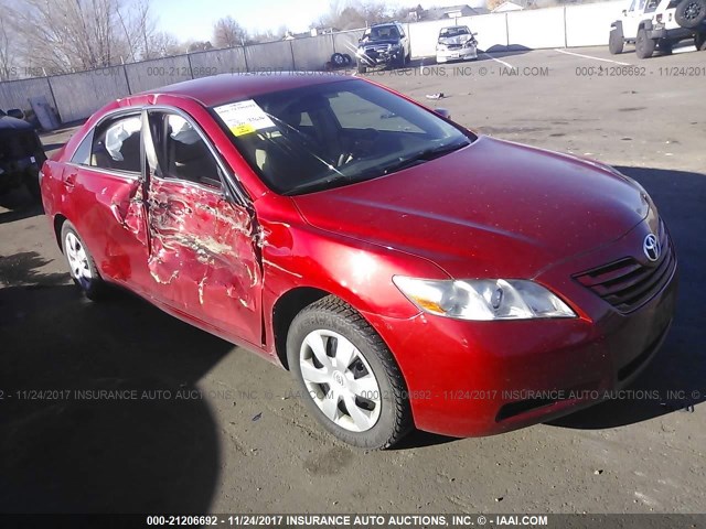 4T1BE46K99U357043 - 2009 TOYOTA CAMRY SE/LE/XLE 栗色 照片 1