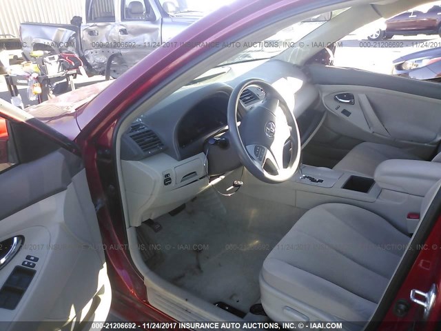 4T1BE46K99U357043 - 2009 TOYOTA CAMRY SE/LE/XLE 栗色 照片 5