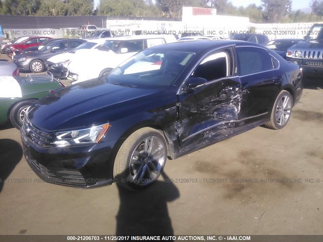 1VWDT7A35HC045873 - 2017 VOLKSWAGEN PASSAT R-LINE Qara foto 2