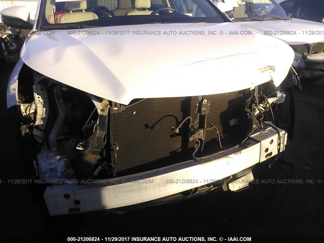 5TDKKRFH9FS074544 - 2015 TOYOTA HIGHLANDER XLE თეთრი ფოტო 6