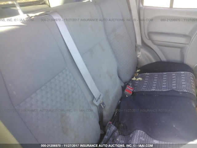 1J4GL48K15W603234 - 2005 JEEP LIBERTY SPORT 银色 照片 8