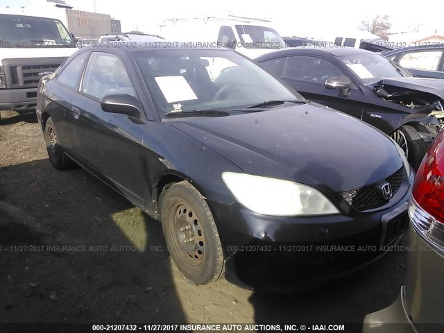 1HGEM22154L040642 - 2004 HONDA CIVIC DX VP 黑色 照片 1