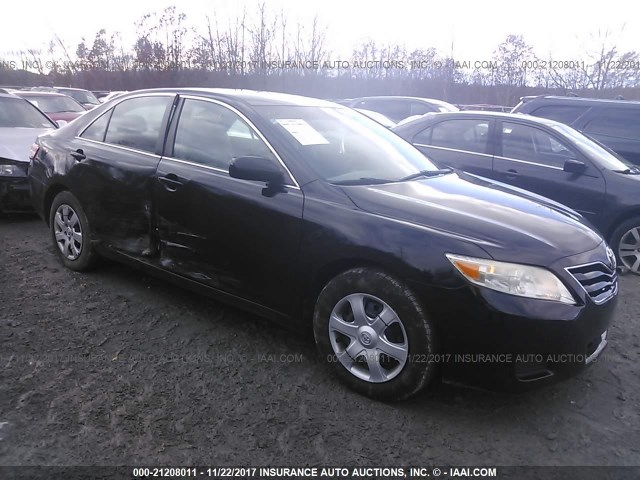 4T1BF3EK7AU076369 - 2010 TOYOTA CAMRY SE/LE/XLE BLACK photo 1