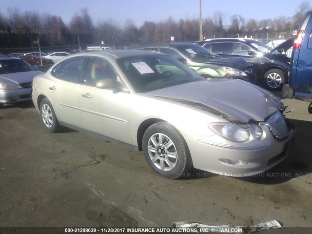 2G4WC582881252790 - 2008 BUICK LACROSSE CX TAN photo 1