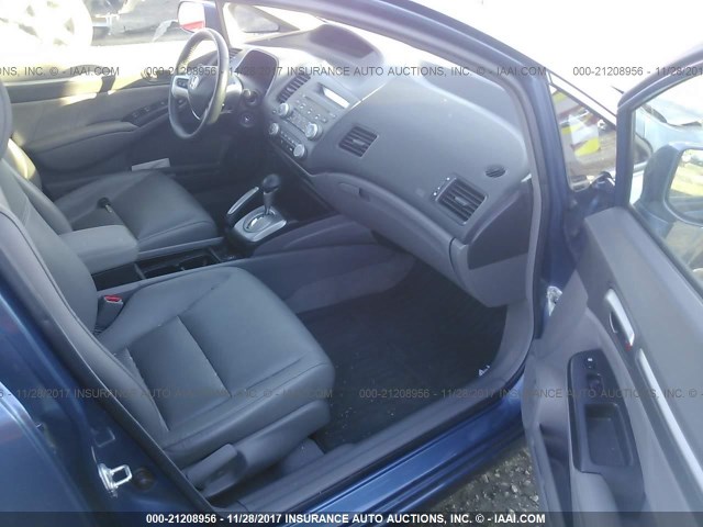 2HGFA16958H020661 - 2008 HONDA CIVIC EXL 蓝色 照片 5