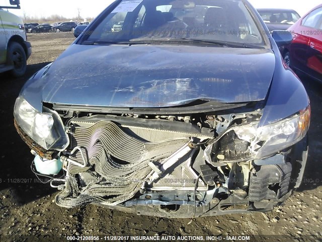 2HGFA16958H020661 - 2008 HONDA CIVIC EXL 蓝色 照片 6