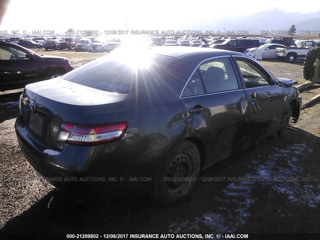 4T1BF3EK8AU087199 - 2010 TOYOTA CAMRY SE/LE/XLE 海军蓝 照片 4