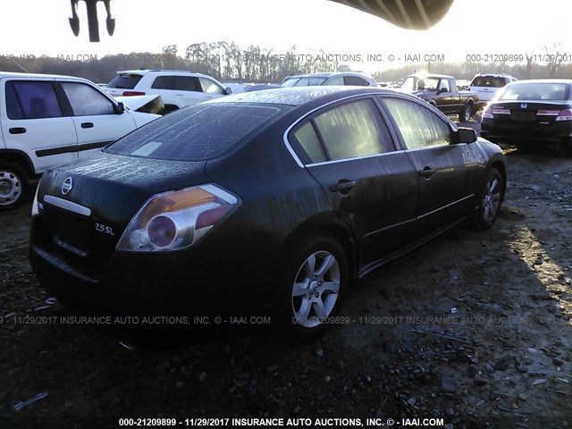 1N4AL21E67C163526 - 2007 NISSAN ALTIMA 2.5/2.5S BLACK photo 4