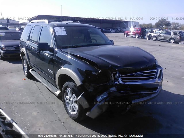 1FMEU64E56UB25799 - 2006 FORD EXPLORER EDDIE BAUER BLACK photo 1