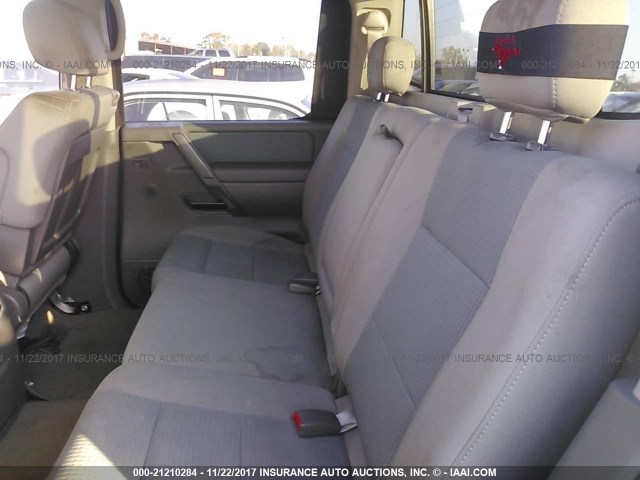 1N6BA07A47N200166 - 2007 NISSAN TITAN XE/SE/LE BLUE photo 8