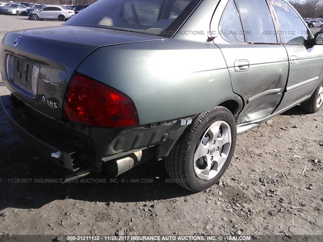 3N1CB51D15L562315 - 2005 NISSAN SENTRA 1.8/1.8S GREEN photo 6