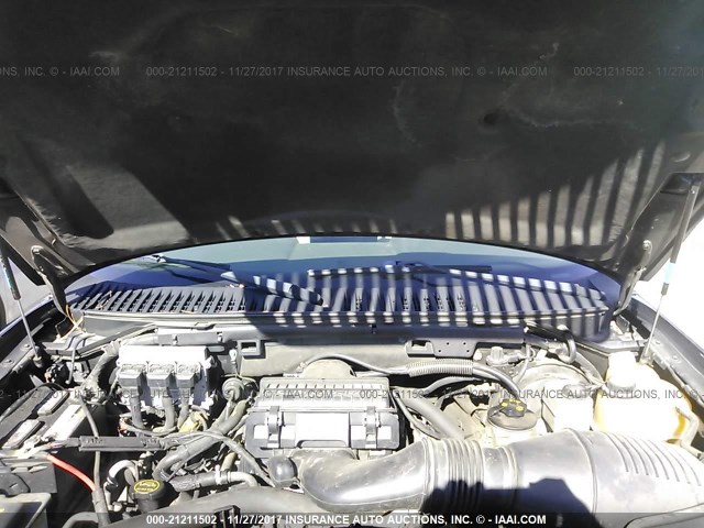 5LMFU28525LJ04773 - 2005 LINCOLN NAVIGATOR BLACK photo 10