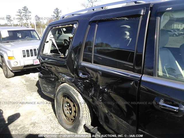 5LMFU28525LJ04773 - 2005 LINCOLN NAVIGATOR BLACK photo 6