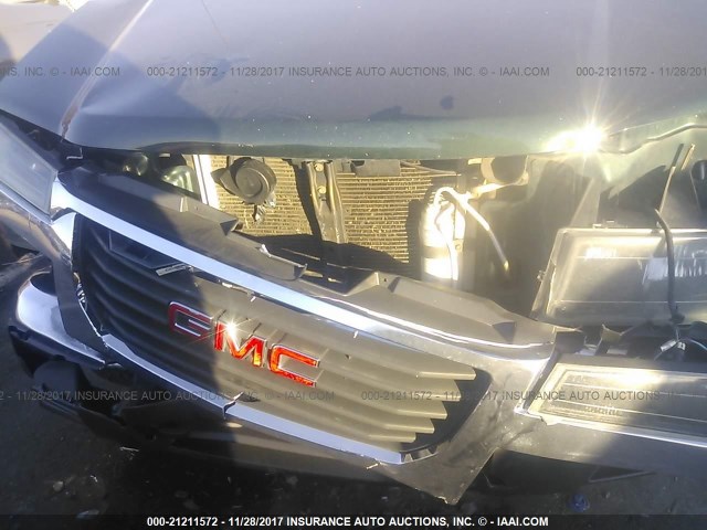 1GTDS136258254660 - 2005 GMC CANYON GREEN photo 6