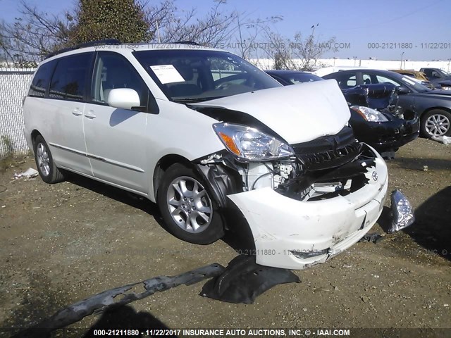 5TDZA22C95S280495 - 2005 TOYOTA SIENNA XLE/XLE LIMITED WHITE photo 1