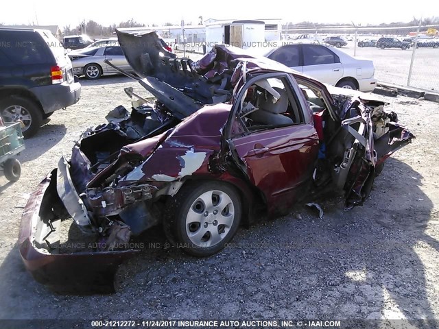 KNAFE121365351081 - 2006 KIA NEW SPECTRA LX/EX BURGUNDY photo 4