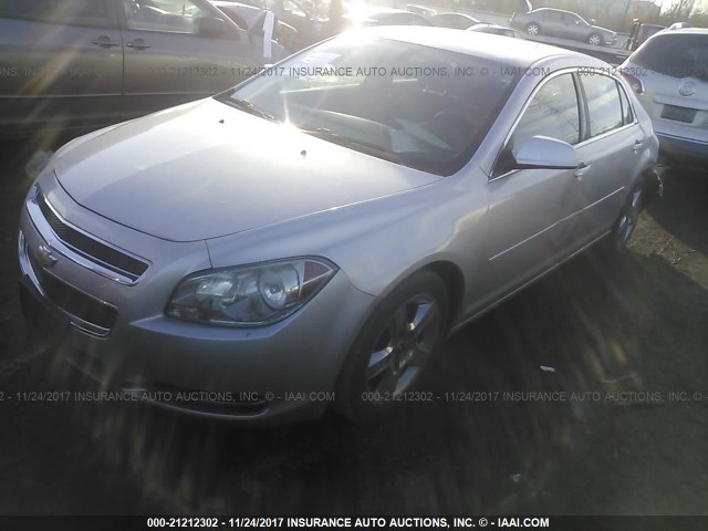 1G1ZH57B49F167887 - 2009 CHEVROLET MALIBU 1LT 银色 照片 2