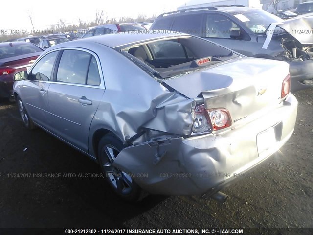 1G1ZH57B49F167887 - 2009 CHEVROLET MALIBU 1LT 银色 照片 3
