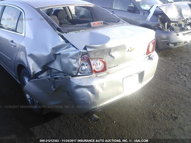 1G1ZH57B49F167887 - 2009 CHEVROLET MALIBU 1LT 银色 照片 6