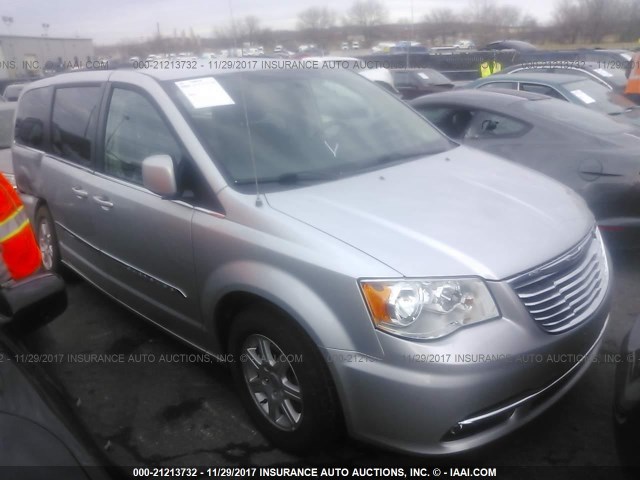 2A4RR5DG1BR701621 - 2011 CHRYSLER TOWN & COUNTRY TOURING SILVER photo 1