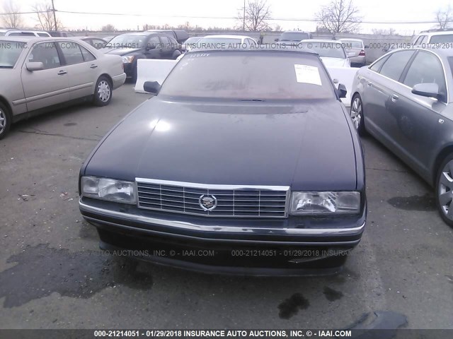 1G6VS3390PU128854 - 1993 CADILLAC ALLANTE BLACK photo 6