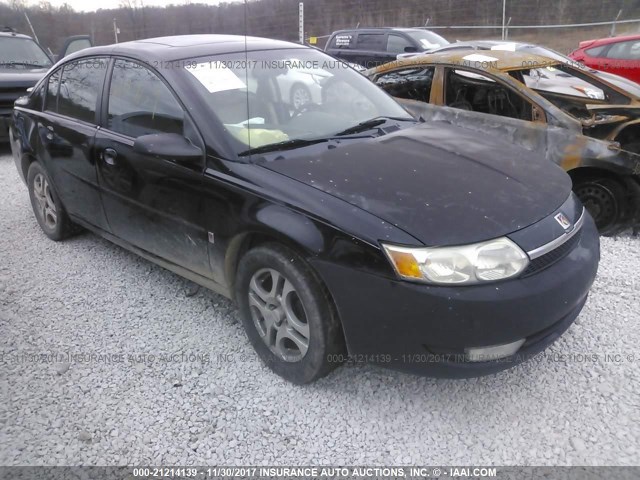 1G8AL52F24Z115804 - 2004 SATURN ION LEVEL 3 BLACK photo 1