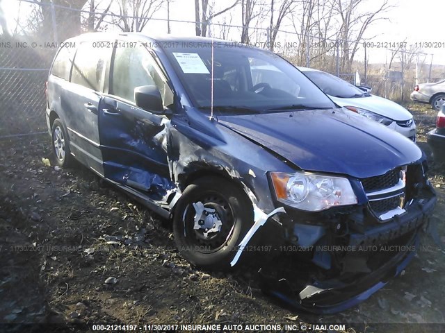 2D4RN4DG6BR724438 - 2011 DODGE GRAND CARAVAN EXPRESS BLUE photo 6