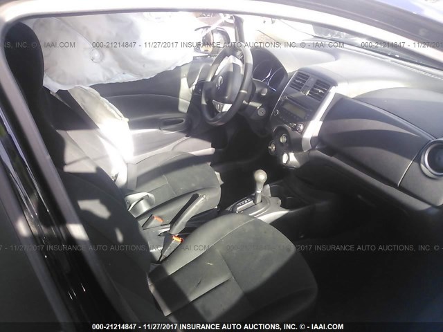 3N1CE2CP0EL410670 - 2014 NISSAN VERSA NOTE S/S PLUS/SV/SL BLACK photo 5