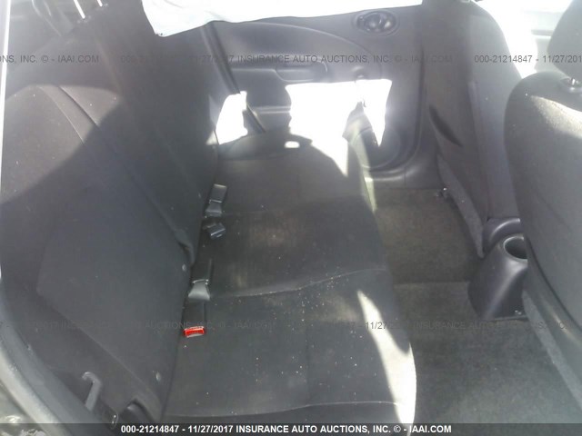 3N1CE2CP0EL410670 - 2014 NISSAN VERSA NOTE S/S PLUS/SV/SL BLACK photo 8