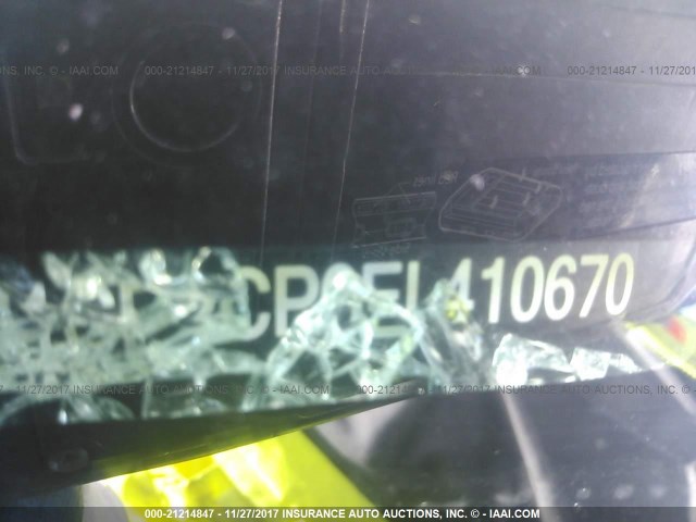 3N1CE2CP0EL410670 - 2014 NISSAN VERSA NOTE S/S PLUS/SV/SL BLACK photo 9