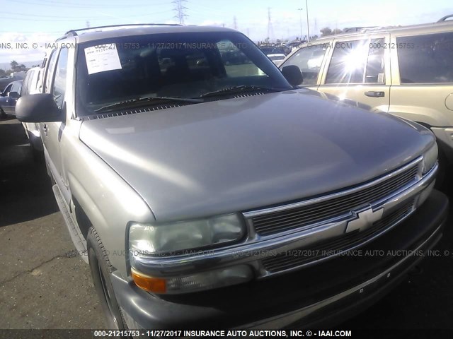 1GNEK13T22J175009 - 2002 CHEVROLET TAHOE K1500 SILVER photo 1