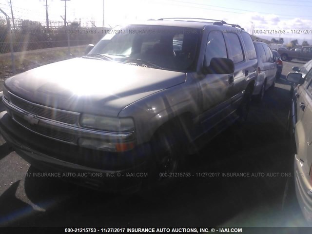 1GNEK13T22J175009 - 2002 CHEVROLET TAHOE K1500 SILVER photo 2