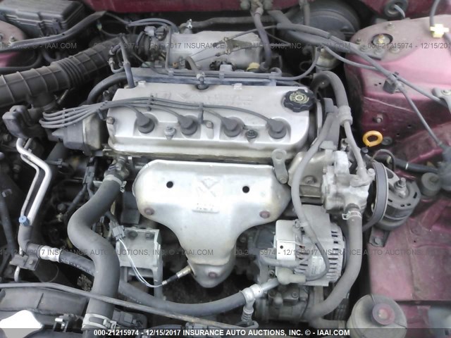 1HGCG56792A022586 - 2002 HONDA ACCORD SE MAROON photo 10