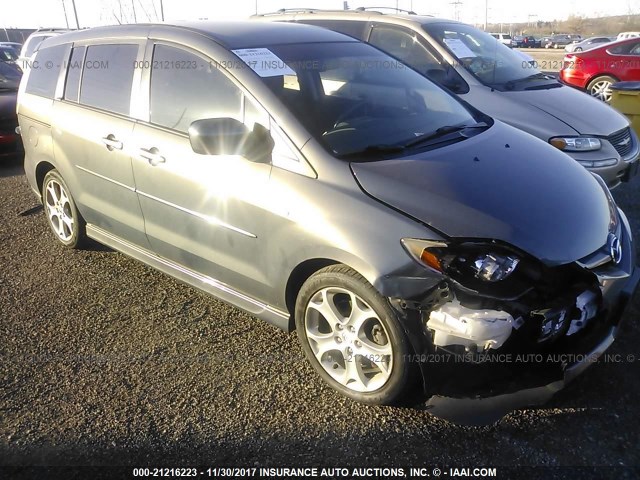 JM1CR293490331575 - 2009 MAZDA 5 GRAY photo 6