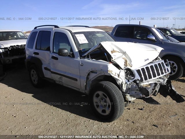 1J4GL48K96W247715 - 2006 JEEP LIBERTY SPORT Ağ foto 1