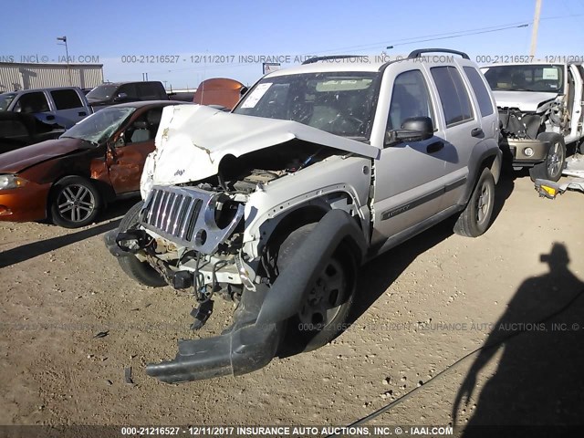 1J4GL48K96W247715 - 2006 JEEP LIBERTY SPORT Ağ foto 2