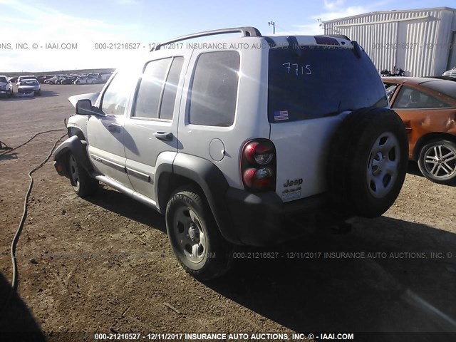 1J4GL48K96W247715 - 2006 JEEP LIBERTY SPORT Ağ foto 3