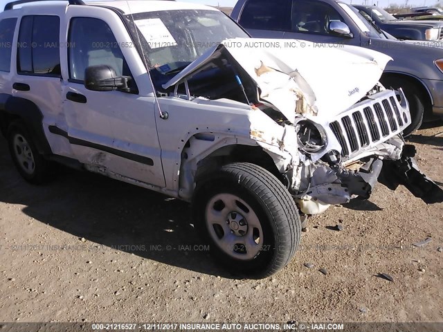 1J4GL48K96W247715 - 2006 JEEP LIBERTY SPORT Ağ foto 6