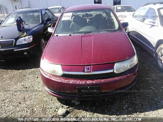 1G8AG52F64Z111579 - 2004 SATURN ION LEVEL 1 RED photo 6